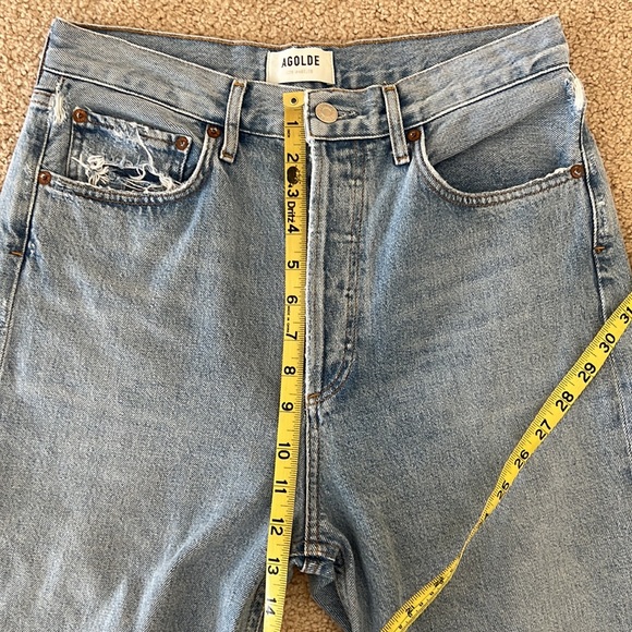 Agolde 90’s Jeans in Snapshot - sz 27 - Picture 7 of 8